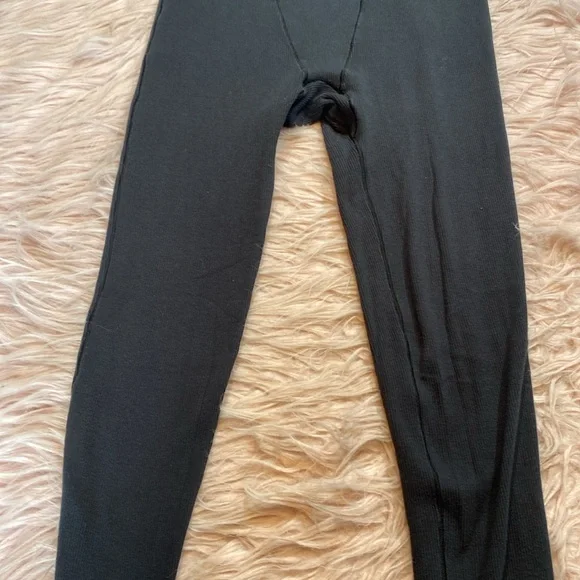 SKIMS Cotton Rib Legging in Black sz XXS - Picture 5 of 7